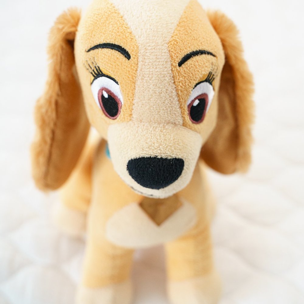 Disney Store Lady And The Tramp Lady 11 Inch Stuffed Plush - Picture 2 of 7